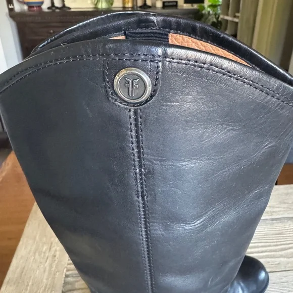 Black Melissa Frye boot - size 7.5 b - Picture 2 of 7